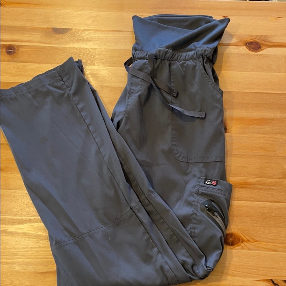 Koi lite scrub pant, Charcoal